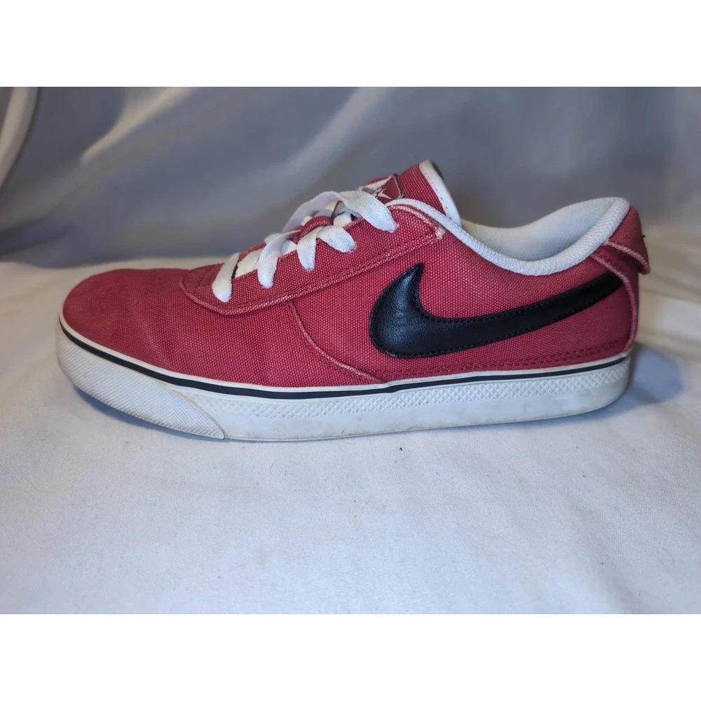 Nike 6.0 Mavrk Low 2 Canvas Red White Sneakers Men's Sz 8.5 Shoes 442475-600